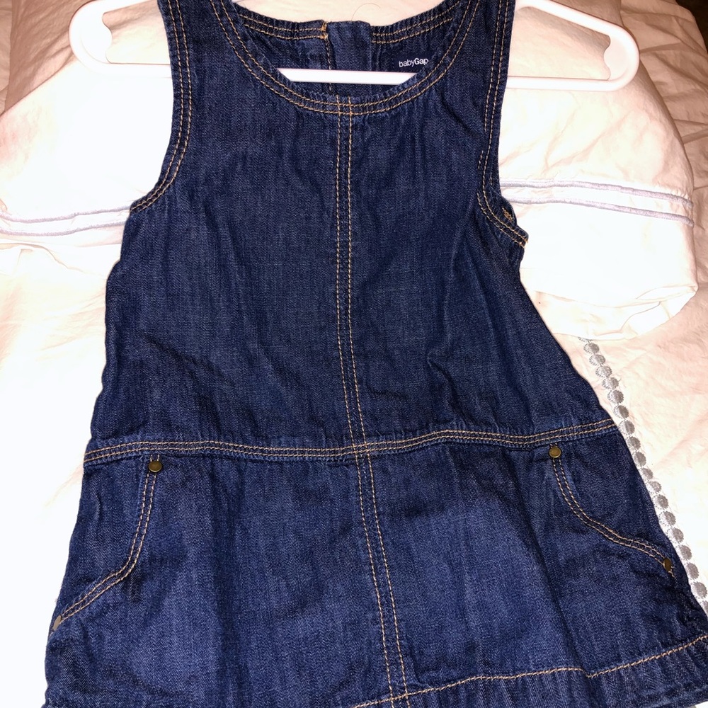 Jean dress Baby Gap 12-18 months